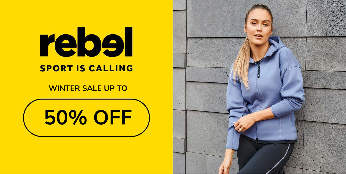 Rebel Sport Up to 50% off Winter sale 